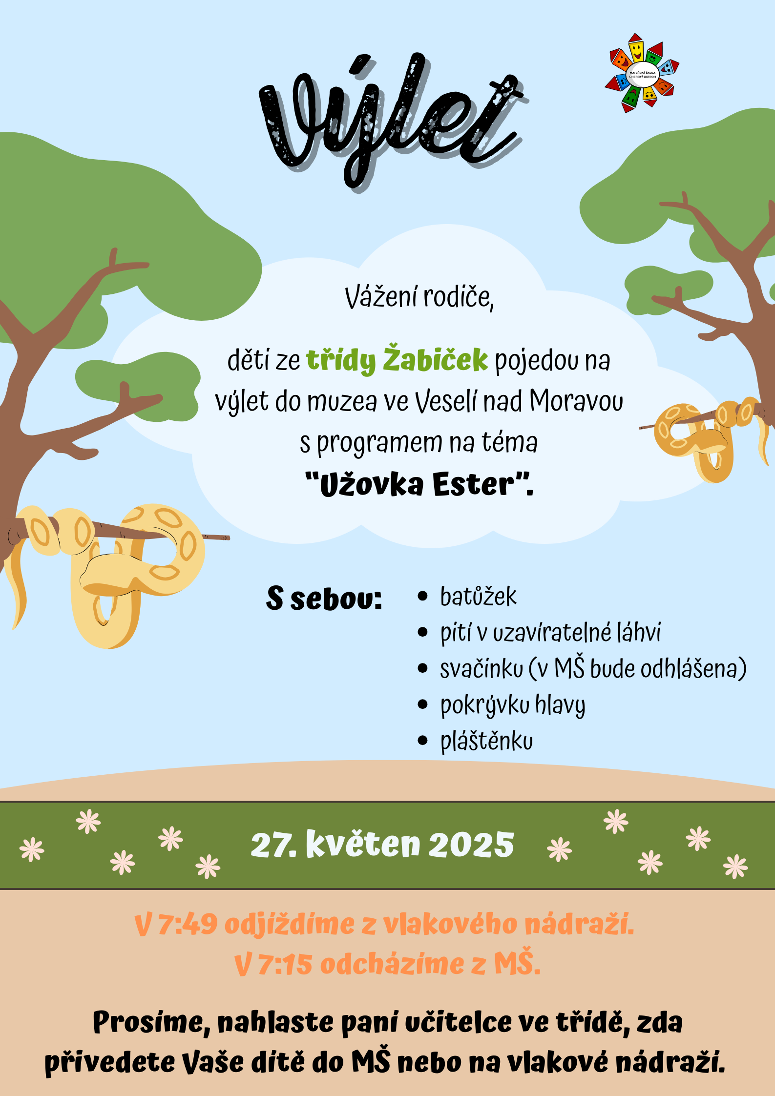 výlet žabky